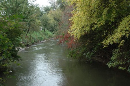 Die Schwechat beim Kanzelhof