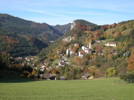 Blick zurück nach Breitenstein