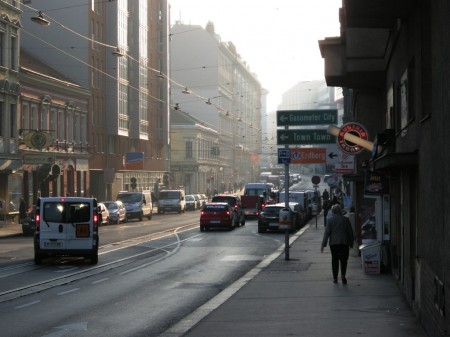 Die Schlachthausgasse im 3. Bezirk