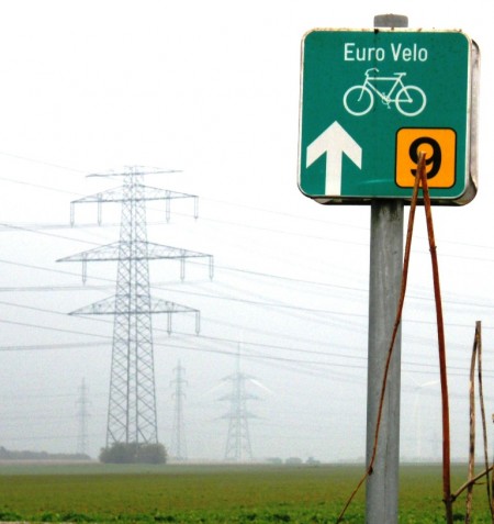 Euro Velo 9 bei Lanzendorf