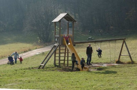 Der Spielplatz auf der Kugelwiese