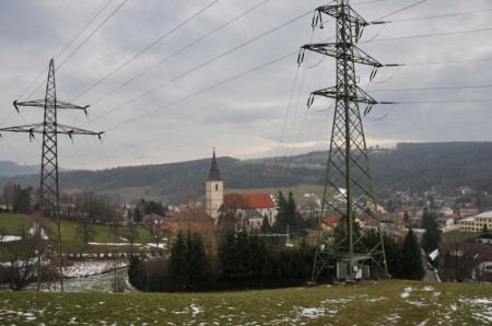 Ausgangspunkt war die Kirche in Hainfeld