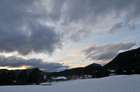 Rohr im Gebirge