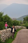 Am Montag unternahmen wir eine Wanderung in den Weinbergen bei Neustift (nördlich von Brixen)