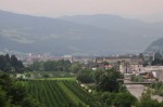 Blick auf Brixen, Klerant liegt ~ links oben im Hintergrund