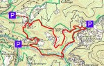 Karte Hochbärneck vom Trefflingtal WEB