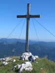 Das Gipfelkreuz am Haselspitz