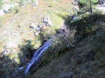 Kleiner Wasserfall am Weg zur Oswalder Bockhütte