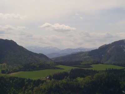 Blick  Richtung Ebenwald