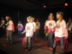 Der Beitrag der Volksschule "Disco-Kids"  (Choreografie Petra)