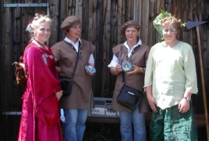 alles gut gelaufen: Conny, Silvia, Hilda & Tatjana