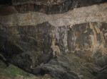 Eichmeierhöhle - Marmorband in der Decke